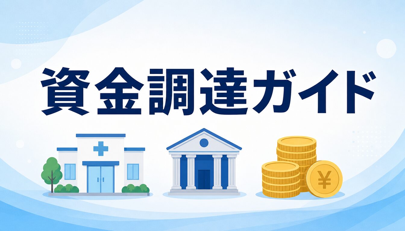 クリニックの資金調達完全ガイドのアイキャッチ画像